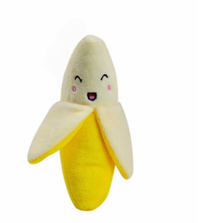 banana chew toy