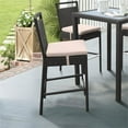 thumbnail image 2 of Hawthorne Collections 29" Patio Bar Stool in Brown and Beige, 2 of 9