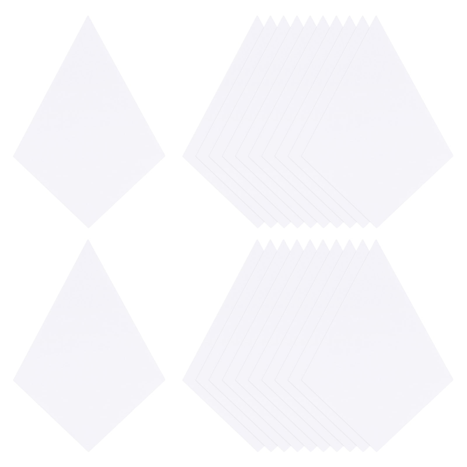 English Paper Piecing Diamond Shapes for Sewing, 100 Count