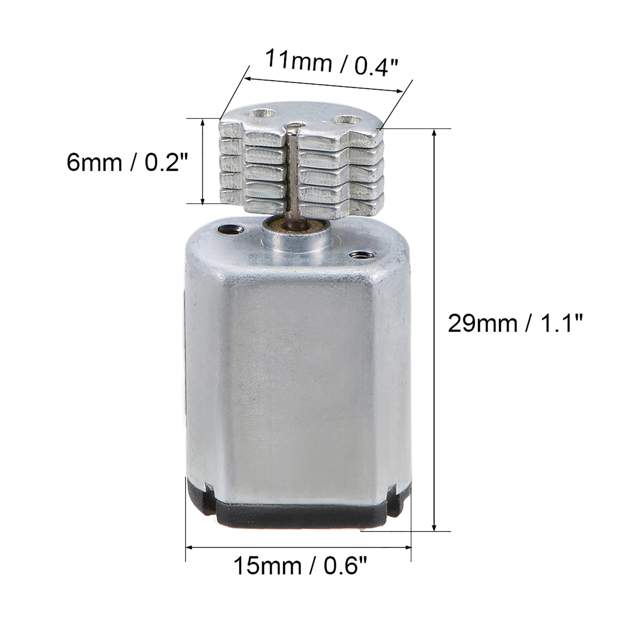 uxcell Vibration Motors DC 3V 40mA 4000RPM Vibrating Motor Strong Power for DIY Electric Massager 29x15x12mm 5Pcs