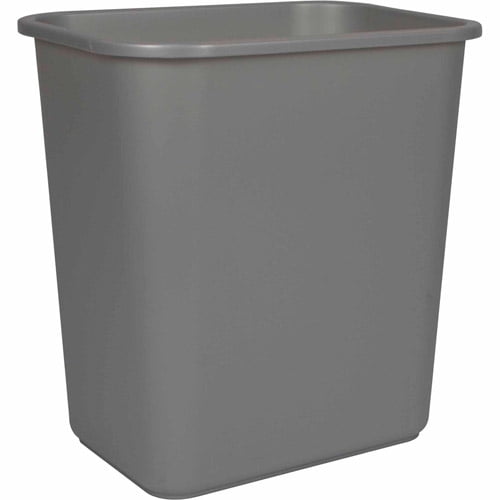 Storex Large/Tall Wastebaskets, Case of 4