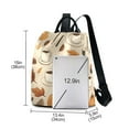 thumbnail image 3 of FORMRS Women's Travel Backpack Purse Anti-Theft Hidden Pockets Casual Shoulder Bag, Fall Book, 3 of 7