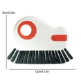 thumbnail image 7 of OIUR 2Pcs 2-in-1 Window Track Cleaning Brush with Hard Bristles Ergonomic Handle Gap Brush Scraper Groove Cleaner Tool, 7 of 7