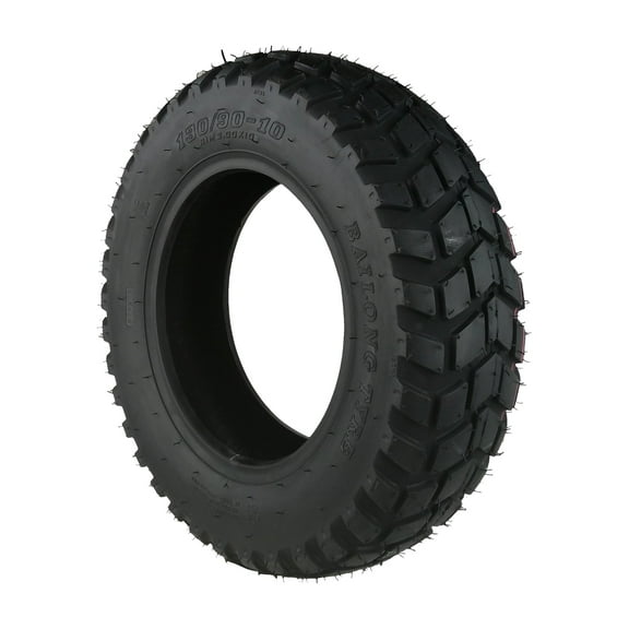 Tubeless 130/90-10 Scooter Tire Replacement for 50cc 110cc 125cc Scooters Mopeds Motorcycle Compatible with Chinese TaoTao Roketa Jonway Ruckus Kymco SunL ZNEN ZUMA Jonway Bintelli Models