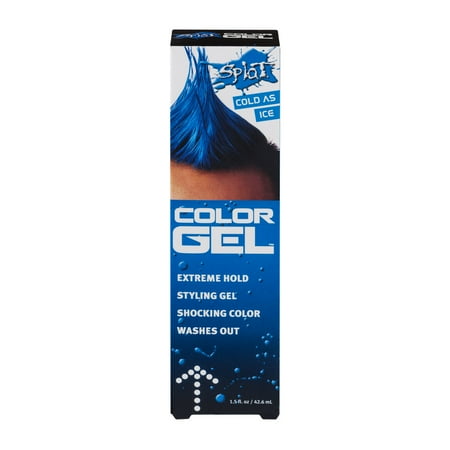 Splat Color Gel, Cold as Ice, 1.5 fl oz