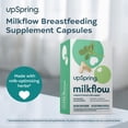 thumbnail image 3 of UpSpring Milkflow Fenugreek & Blessed Thistle Supplement Capsules, 60 Count, 3 of 8