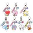 thumbnail image 3 of PENGXIANG FeiraDeVaidade Cute Acrylic Key Chains Double-Sided Pattern Keyring Decor Pendant Hanging Ornament Gift, 3 of 6
