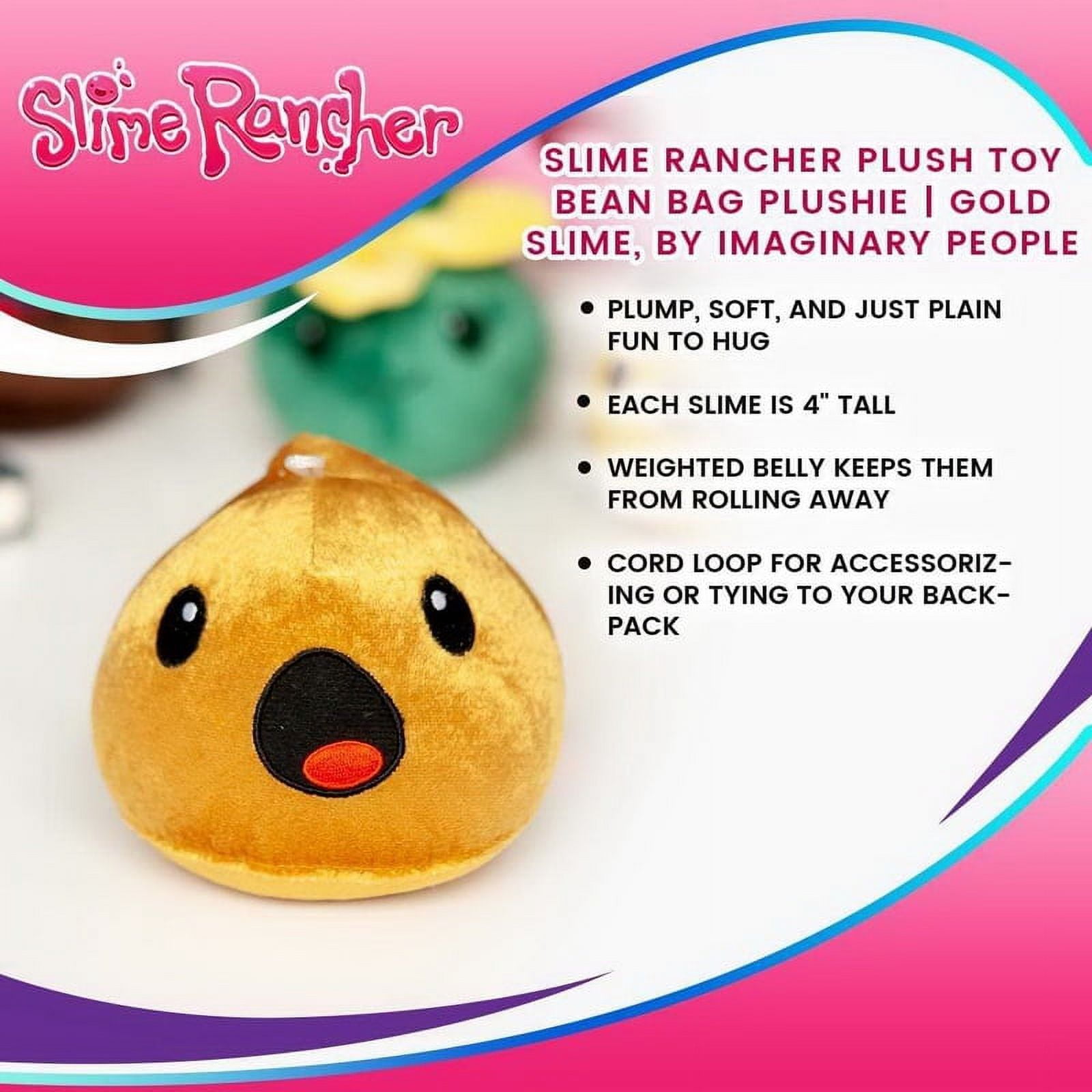 Slime Rancher Honey Slime Plush – 4" Collectible Bean Bag Plushie With Weighted Bottom - View #8