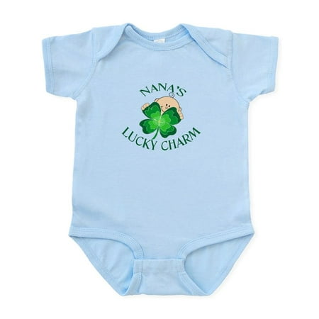 

CafePress - Nana s Lucky Charm Infant Bodysuit - Baby Light Bodysuit Size Newborn - 24 Months