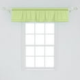 thumbnail image 2 of Ambesonne Chevron Window Valance, Zigzag Lines in Green Tones, 54" X 12", Pale Green and White, 2 of 3