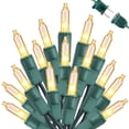 thumbnail image 1 of Cadena de luces Toodour de 7,5 m, 100 incandescentes, color blanco cálido, 1 of 7