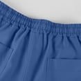 thumbnail image 6 of ADSSDQ Mens Casual Baggy Cargo Pants Stretch Sweatpants Loose Fit Drawstring Hiking Workout Joggers with Multi Pockets Blue 2XL, 6 of 8