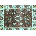 thumbnail image 1 of Ahgly Company Indoor Rectangle Oriental Light Blue Traditional Area Rugs, 8' x 12', 1 of 4