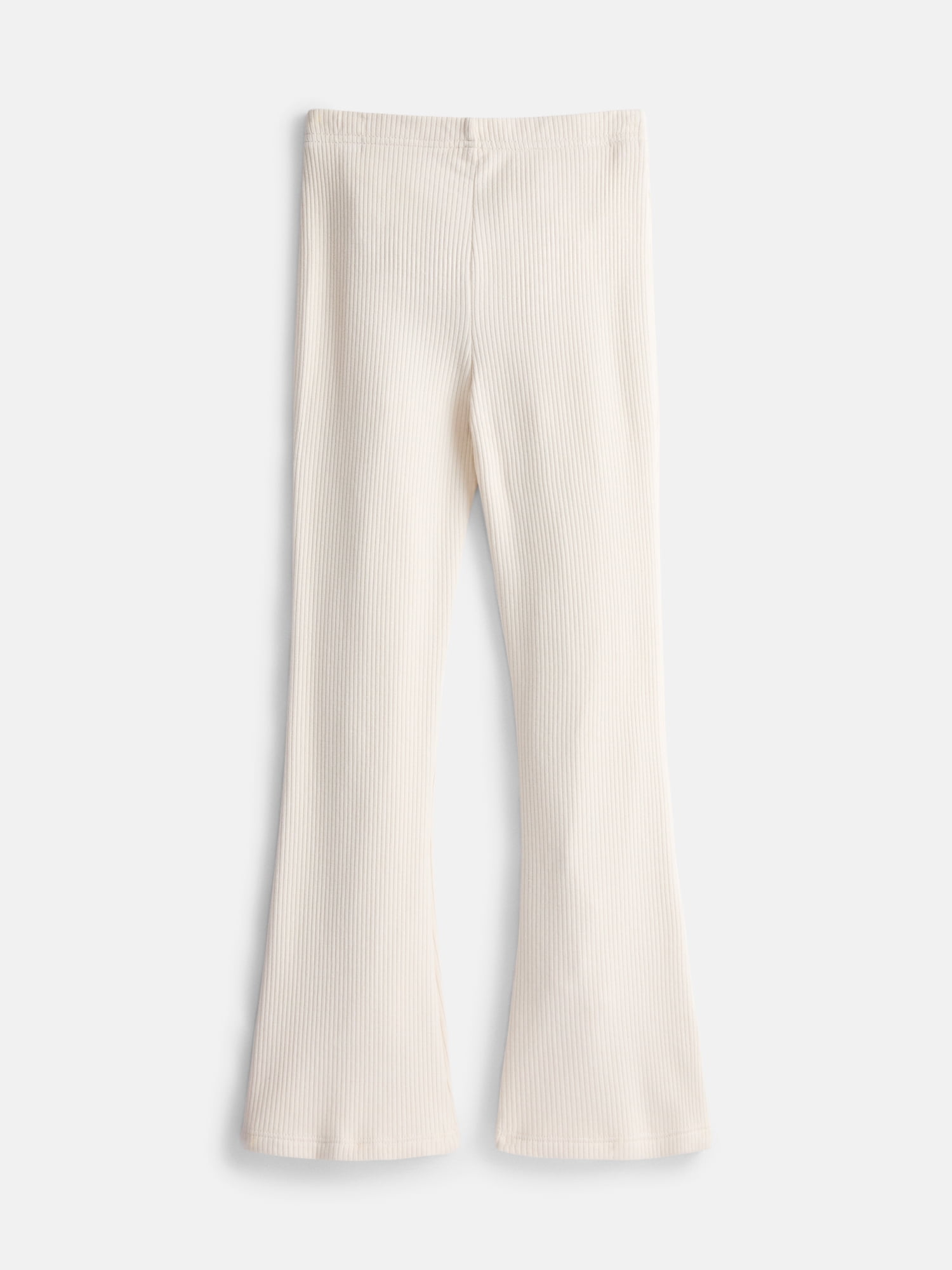 Wonder Nation Little Girl Cozy Ribbed Flare Leggings, Sizes 4-10