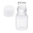 thumbnail image 3 of Botella de Reactivos de Laboratorio de Boca Ancha de Plástico Uxcell 5ml/0.17oz Transparente 10 Contenido, 3 of 5