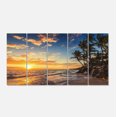 thumbnail image 2 of Design Art - Paradise Tropical Island Beach with Palms, 2 of 3
