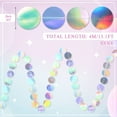 thumbnail image 2 of 10PCS Glitter Paper Circle Dots Circle Garlands Coin Garland Hanging Banners Dot Streamer Backdrop Background Decor for Birthday Baby Shower Wedding Party, 2 of 7
