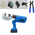 thumbnail image 3 of TOPCHANCES Rechargeable Hydraulic Plier, Battery Powered Electric Hydraulic Plier, Terminal Cable Wire Fiber Crimper, 10-400mm² Crimping Range, 3 of 12