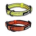 thumbnail image 2 of Alcott Visibility Dog Leash with Reflective Stitching & Neoprene Padded Handle, Small, Neon Orange, 2 of 2