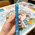 thumbnail image 2 of Glitter Diamond Art Painting Pens with 12 Tips, Mosaic Art Pen Kit, Comfort Grip for Beads Crafts, gift for crafter hobbyists, also for nail art & jewelry crafts, 2 of 8