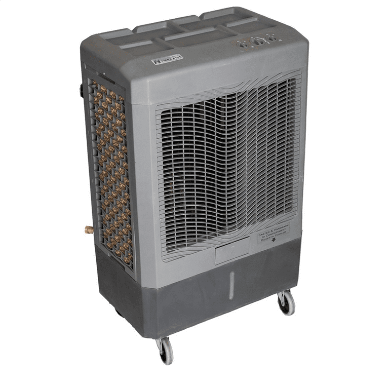 Hessaire Indoor/Outdoor Portable Evaporative Air Cooler, Large