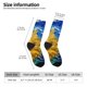 thumbnail image 2 of Balery Whimsical Sunflowers Night Sky Calcetas Largas con Estampado para Hombre y Mujer – Suaves y Transpirables, Talla Única (US 5-11), 2 of 6