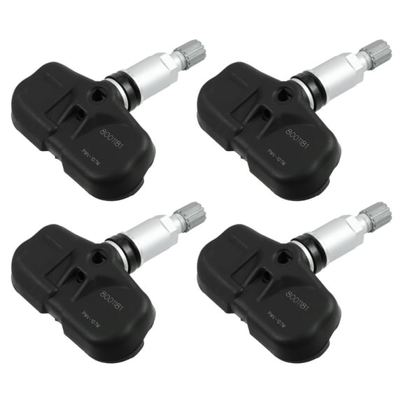 Unique Bargains 4pcs PMV-107M Tire Pressure Monitoring System Sensor TPMS 315MHz for Honda Accord CR-V Fit 2007-2012 Black