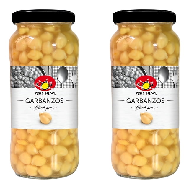 Plaza Del Sol, Garbanzos, 540 Gramos, 2 Piezas