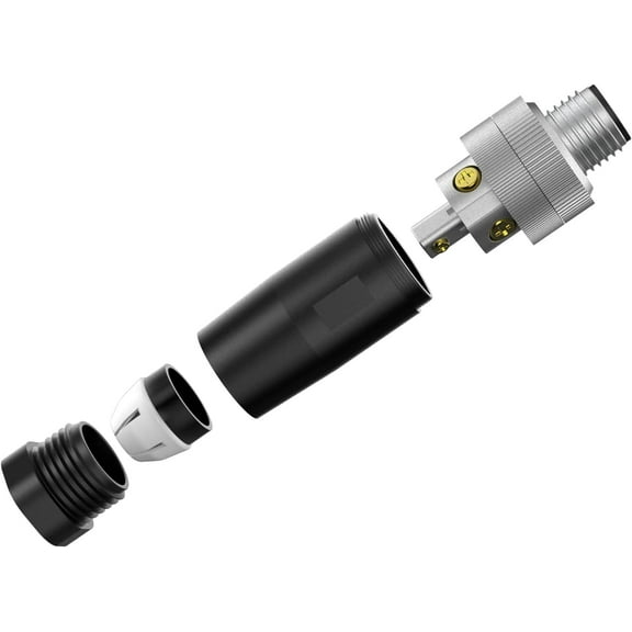 NMEA 2000 (N2k) 5pin Micro Male Field Installable Connector for Garmin Lowrance Simrad B&G Navico Networks.(Male)