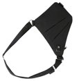 thumbnail image 2 of 2X Bolso Bandolera Delgado Antirrobo, Bolso Cruzado Multiusos, Bandolera para Hombres, Mujeres, (Negro), 2 of 8
