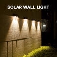 thumbnail image 1 of Luz De Pared Solar Led Para Exteriores La luz decorativa de la escalera del balcón dura hasta 8H Decoración del jardín del patio de la luz del punto del patio, 1 of 6
