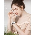 thumbnail image 4 of Slim Band for Apple Watch Bands 40mm 41mm 38mm 45mm 44mm 42mm for Women, Slim Stainless Steel Wristband with Magnetic Clasp Replacement Band for Apple Watch Series 7 45 mm Series 6 SE 5 4 3 2, 4 of 7