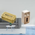 thumbnail image 2 of Soporte Multiusos Para Papel De Seda, Dispensador De Papel Higiénico Para Baño, Caja De Pañuelos Rectangular, Soporte Para Servilletas Faciales Para El Hogar, Restaurante, Oficina, Control, 2 of 7