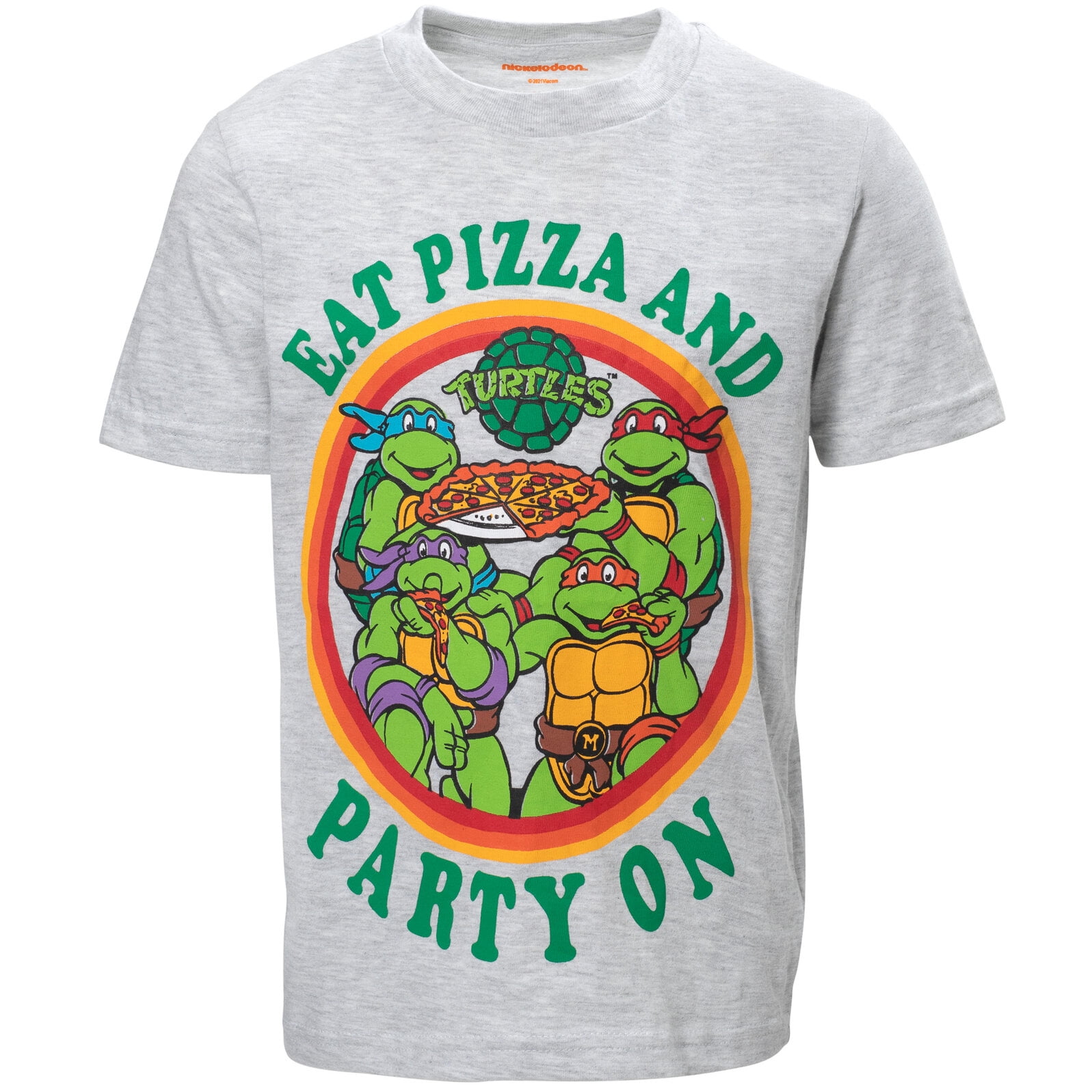 Teenage Mutant Ninja Turtles T-Shirt Donatello Medium Size 6-8 Kids Hanes