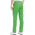 thumbnail image 2 of Mens Plain Front Golf Pants Classic Tapered Relaxed Fit Lightweight Breathable, 2 of 5