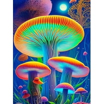 Diamond Painting Kits for Adults - 5D Diamond Art Kits for Adults Kids Beginner,DIY Moon Round Full Drill Paintings with Diamonds Gem Art for Home Wall Decor