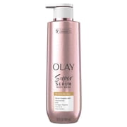 Olay Super Serum Body Wash for Extra Dry Skin, Serum Complex for Luminous Skin, 20 fl oz