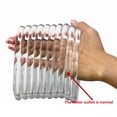thumbnail image 4 of 10Pcs Transparent Bag Handle Replacement D Shape Handbag Purse Handle for Handmade Beach Bag Handbags Purse Handles, 4 of 8