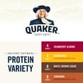 thumbnail image 4 of Quaker Instant Oatmeal, Protein Variety Pack, 24 Packets, 4 of 11