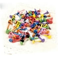thumbnail image 4 of 100 Pcs Gadgets for Kids Craft for Kids Iron Scrapbooking Brads Multicolor Round Mini Brads Round Pastel Brads Two-Legged Nails Double Nails Round Paper Craft Brads Metal Brads Pin, 4 of 5
