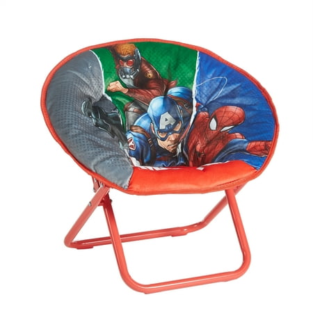Marvel Avengers Red Polyester Mini Saucer Chair