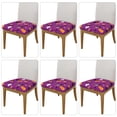 thumbnail image 2 of Fuzoiu Halloween2 Print Square Cushion Cover,Couch Cushion Covers, Stretch Seat Slipcover for Dining Chairs, Banquets, and Home Decor-Six Piece, 2 of 7