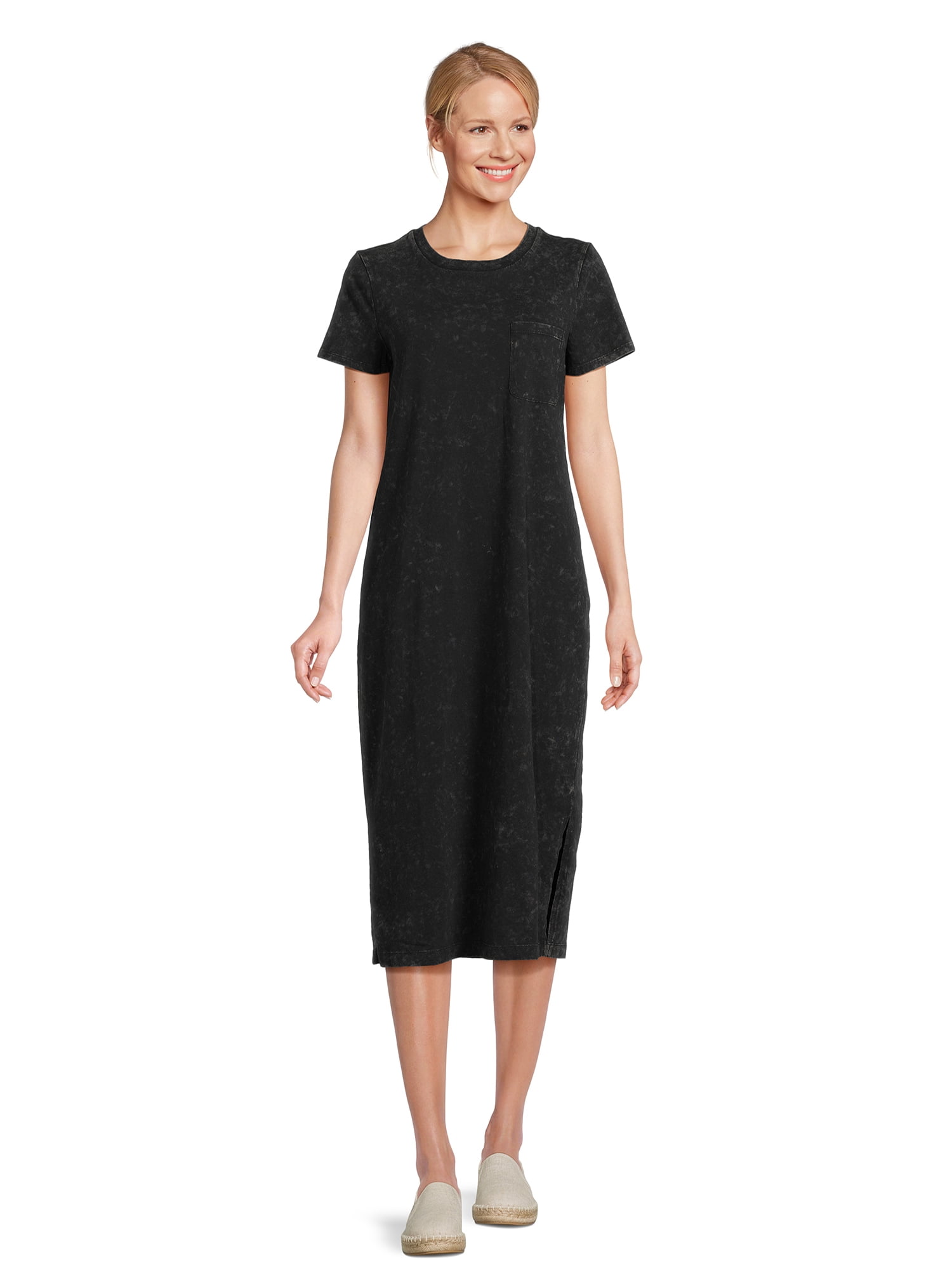ワンピース S stamp tee dress THEREDTHREAD / ザレッドスレッド】S stamp tee dress