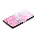 thumbnail image 5 of Allytech Wallet Case for Samsung Galaxy S21 Ultra, PU Leather Folio Flip Stand Shockproof Protection TPU Inner Impact Resistant Cards Holder Case Cover for Samsung Galaxy S21 Ultra,Pink Marble, 5 of 7