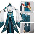 thumbnail image 5 of Disfraz de Dan Heng de Imbibitor Lunae con pendientes y tocado, accesorios de Halloween para la Comic Con de Anime, trajes de Danheng, 5 of 5