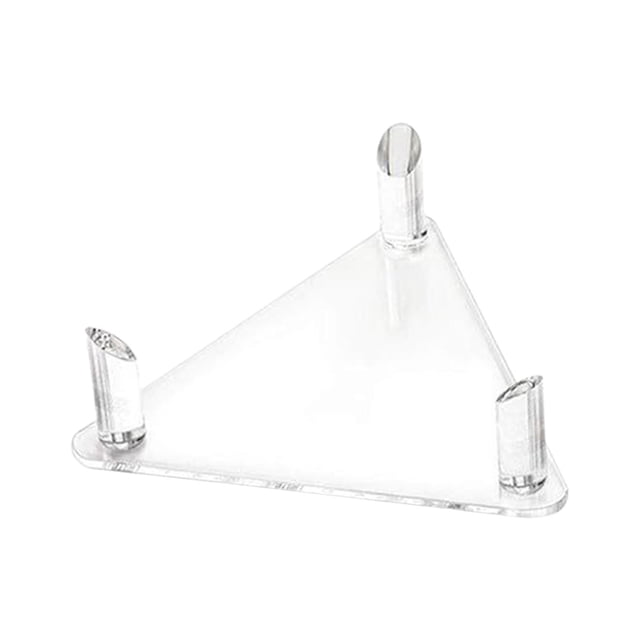 Wweixi Ball Display Stand Storage Rack Versatile Holder For Football Soccer Basketball Storage Solutions Ball Rack Clear 13x3.7cm