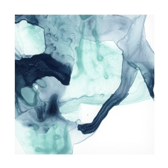 June Erica Vess 'Blue Cavern III' Canvas Art