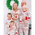 thumbnail image 4 of 2023 New Winter Christmas Pyjamas for Family Mom Daughter Dad Son Matching Outfits Baby Romper Soft Casual Sleepwear Xmas Look, 4 of 4