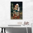 thumbnail image 2 of ARTCANVAS Breton Brother and Sister Canvas Art Print by William-Adolphe Bouguereau - Size: 26" x 18" (0.75" Deep), 2 of 9
