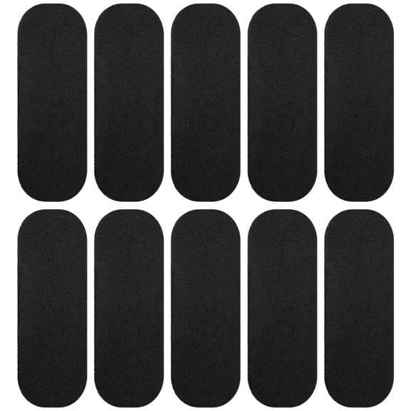 10-Pack Activated Carbon Air Filters for Ceiling Fans, 9.8x3.9 Inch, Helps Reduce Odors, Dust, Pet Dander, for Home, Office, Most Standard Fan Models